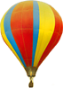 Medium blured baloon